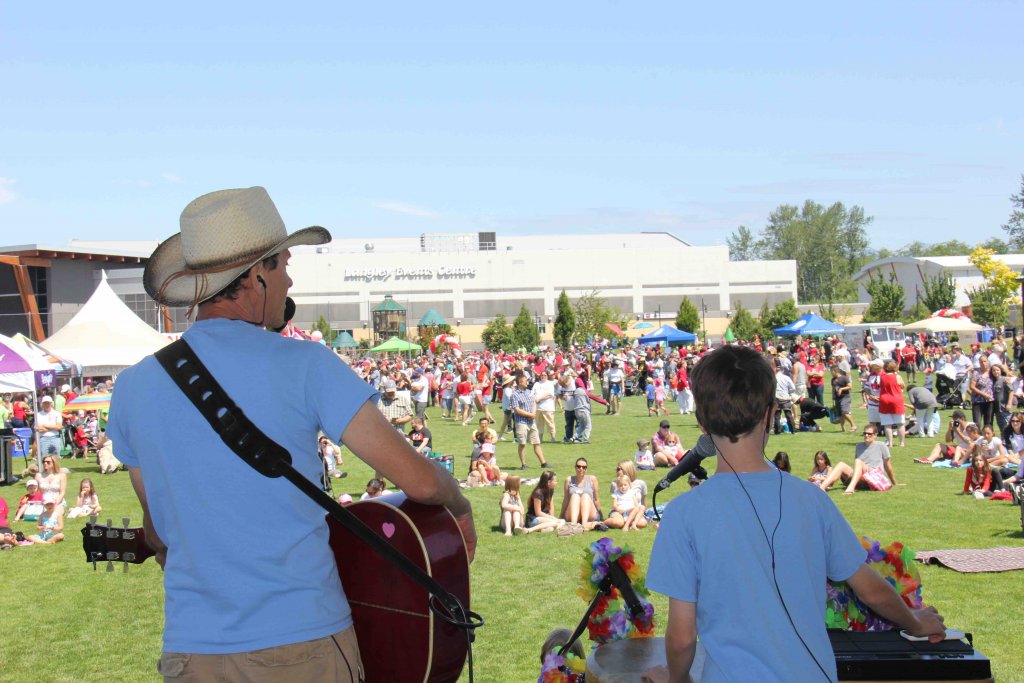 The Springmans concert, Canada Day