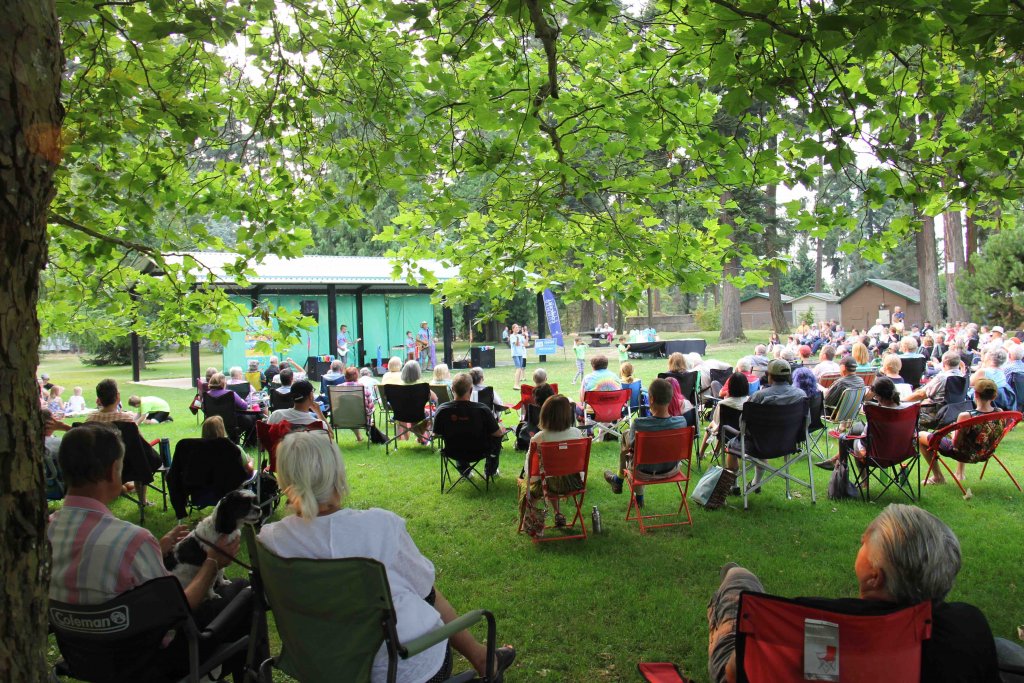 The Springmans festival concert performance, Parksville, BC