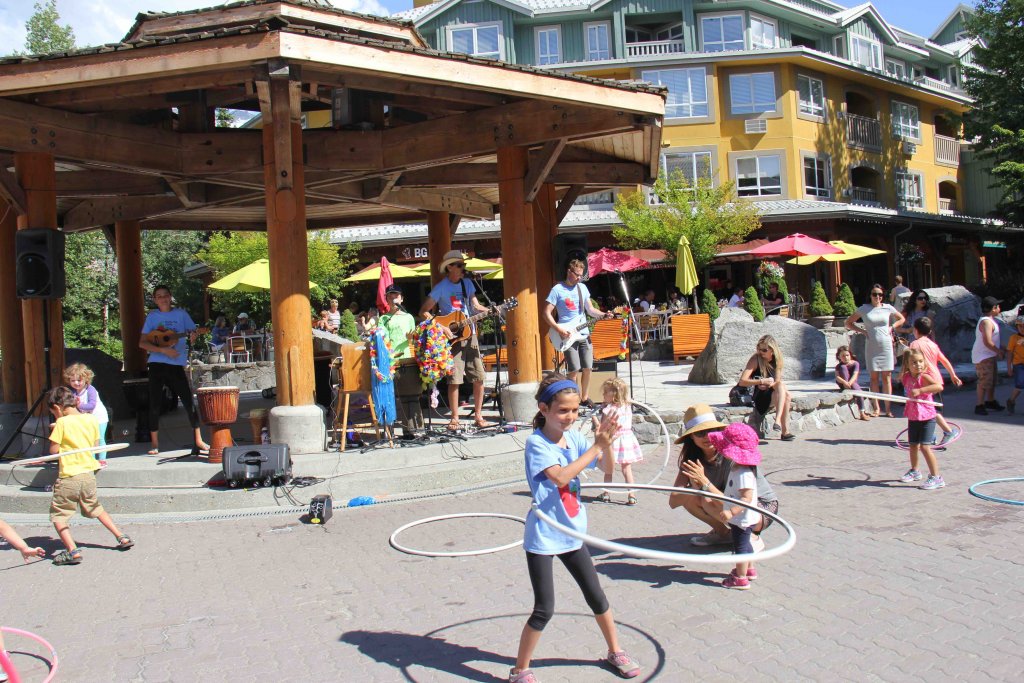 The Springmans blog - kids concert in Whistler